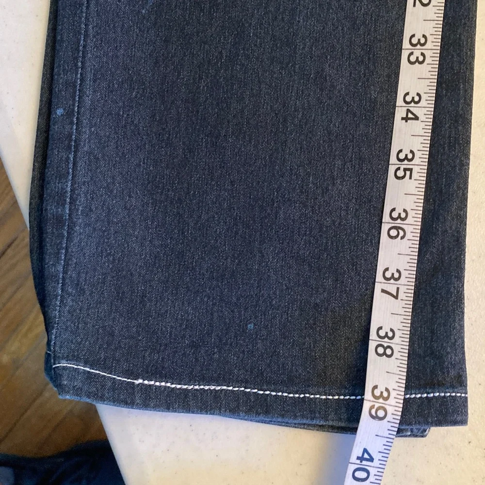 Armani Jeans Women's Dark Indigo Straight Leg Denim - Picture 9 of 10